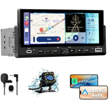 1din 6,86 collu universāls automašīnu radio Junsun