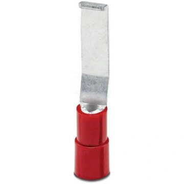 Tip: wire pin | red | Type: insulated | Mat: PA | 