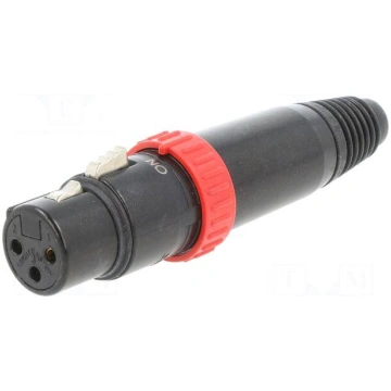 Connector: XLR | plug | female | FXS | 16A | PIN: 