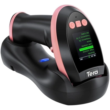 Tera bezvadu 2D svītrkodu skeneris: ar digitālo ie