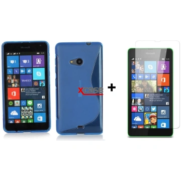X-Line Microsoft Lumia 535 Silikona Apvalks Vāciņš