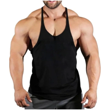 Vīriešu sporta zāle Stringer Singlet Stretchy Body