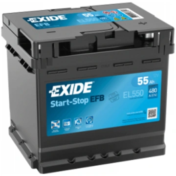 EXIDE - EL550 - 12V | 540A | 55Ah