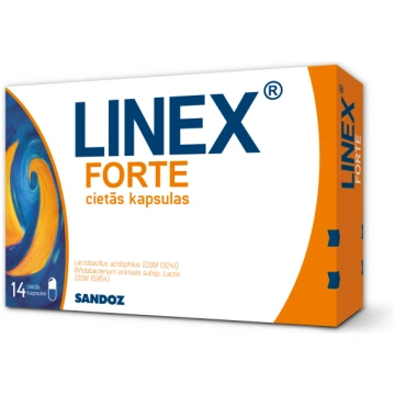 LINEX forte cietās kapsulas N14
