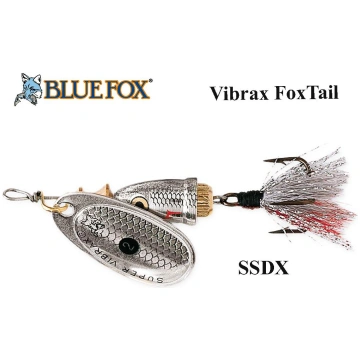 Rotējošais māneklis Blue Fox Vibrax Foxtail SSDX 1