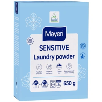 MAYERI Sensitive veļaspulveris 650g