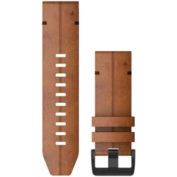 QuickFit 26 Watch Bands, Chestnut leather Garmin