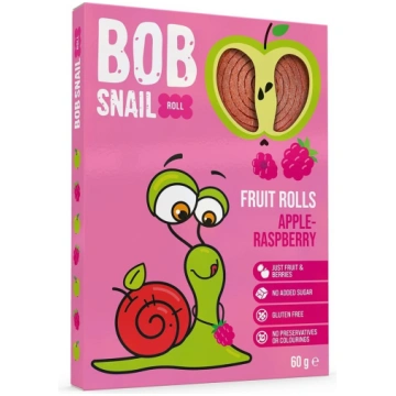Ābolu un aveņu rullīši BOB SNAIL, 60g