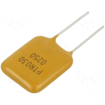 Fuse: PTC polymer | 2.5A | Imax: 40A | THT | PTR03