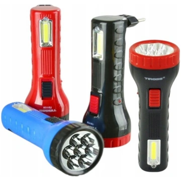 Tiross uzlādējams lukturītis TS2256 7 LED, 1 gab