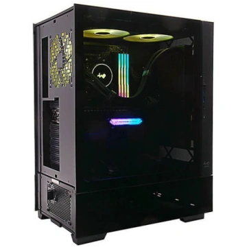 InWin Modfree Base Big-Tower rāmis ar rūdītu stikl
