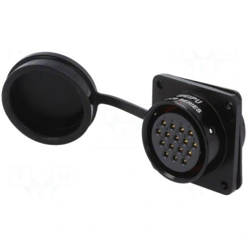 Connector: circular | socket | female | PIN: 16 | 