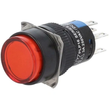 Switch: push-button; Pos: 2; DPDT; 5A/250VAC; ON-O