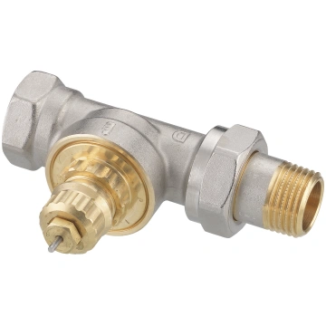 Ventilis Danfoss, taisns/termostatiskais, 1/2 coll