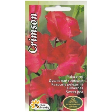 Puķu zirņi Crimson Kurzemes sēklas