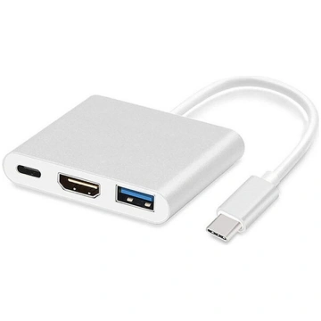 iLike HD1 3in1 USB-C (Type-C) Ligzdas uz HDMI 4K /