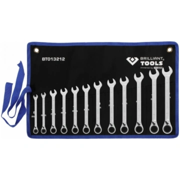 BRILLIANT TOOLS Kombinēto sprūdatslēgu komplekts 8