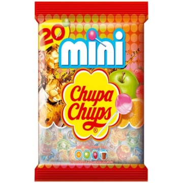 Ledenes CHUPA CHUPS mini, maisiņā, 120g ( Iepak. x