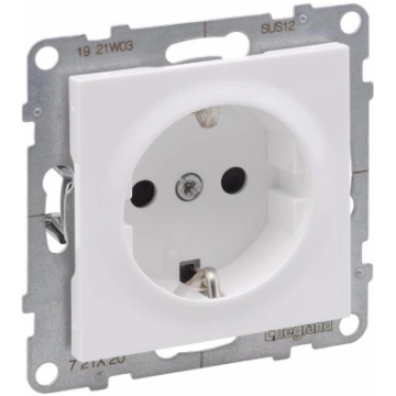 2P+E SOCKET SCHUKO STANDARD AUTO TERMINALS SHUTTER