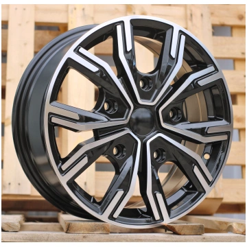 6408 Black Polished 16" 5x160.00 ET56 CB65.10 J6.5