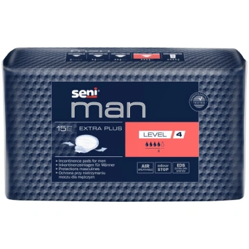 SENI Man Extra Plus uroloģiskie ieliktņi, vīriešie