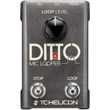 TC Helicon Ditto Mic Looper - microphone looper TL
