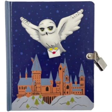 Harry Potter: Hedwig Squishy Lock & Key Diary Insi