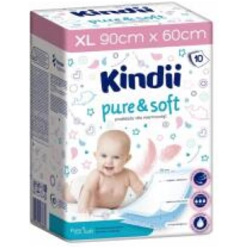 Paladziņi mazuļiem Kindii Pure& Sof 10 gab. 60x90c