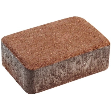 Bruģis NOSTAL 6 PLUS 178x118x60 mm Sarkans BETONO 