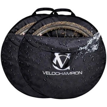VeloChampion ūdensizturīga velosoma ar aizsargpārk