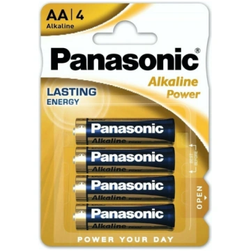 Baterijas Panasonic AA LR6 1.5V 4gb Alkaline