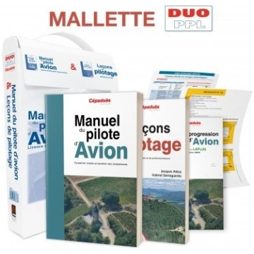 LA MALLETTE DUO PPL-LAPL. Le manuel pilote avion 2