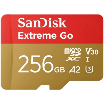 SANDISK 256 GB Extreme Go Micro SDXC karte (Androi