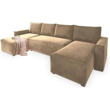Masseno Deni Corner Sofa with Sleep Function, U-Sh