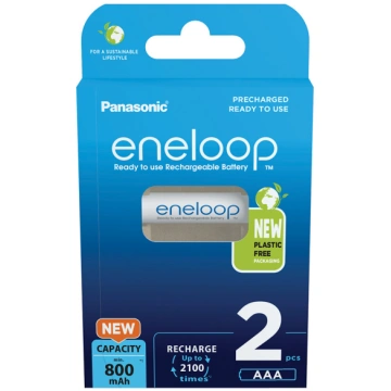 Panasonic eneloop rechargeable battery AAA 800 2BP