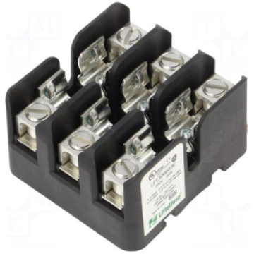 Fuse holder | for DIN rail mounting | 60A | 300V |