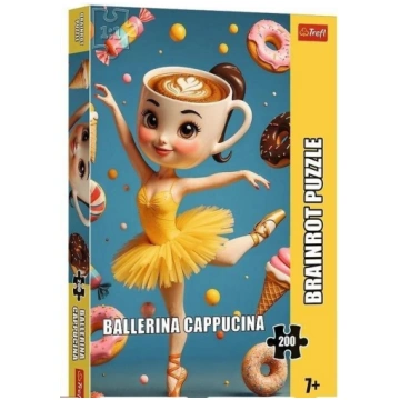 Puzzle 200 BrainRots Ballerina Cappuccina