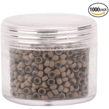 1000 Stück 3 Mm X 2 Mm Haarverlängerungsringe, Mit