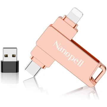 【Bez lietotnes】 Nanopell USB zibatmiņa 32 GB, iPho