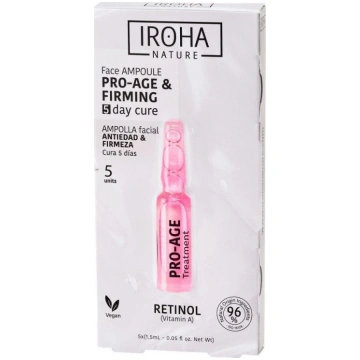 Ampulas sejas kopšanai Iroha Nature Retinol Pro-Ag