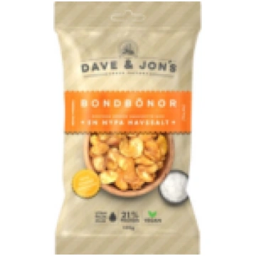 Grauzdētas pupas (100g) - Jūras sāls, 100g DAVE &