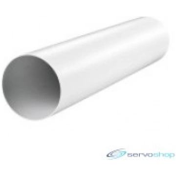 Apaļais kanāls plastmasas, Ø100mm, 0.5m