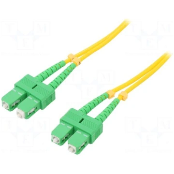 Fiber patch cord | both sides,SC/APC | 1m | LSZH |