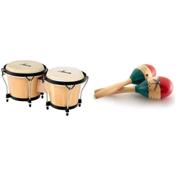 XDrum Bongos Club - 6 collu Macho un 7 collu Hembr