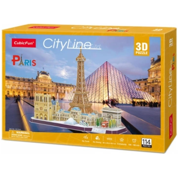 CUBICFUN 3D puzle „Parīze“ MC254H