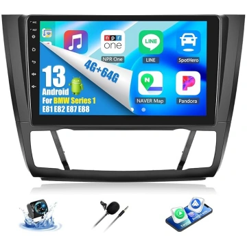 OiLiehu 4+64G Android 13 auto radio BMW Series 1 E
