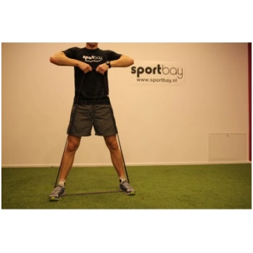 Elastīgā pretestības lente SPORTBAY® 64 mm