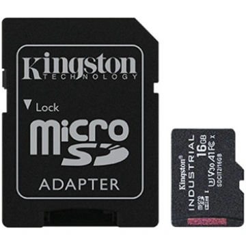 Kingston Memory card microSD 16GB CL10 UHS-I Indus
