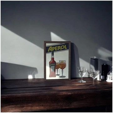 Aperol Spritz Mazais kroga spogulis ANEB09KDZ9C6ZT