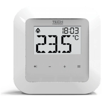 TECH Istabas temp.regulators EU-RI-1 ar RS komunik